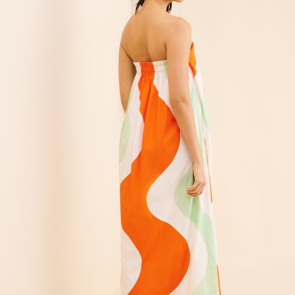 Mara Hoffman Alice Strapless Maxi Dress - Picture 3 of 6